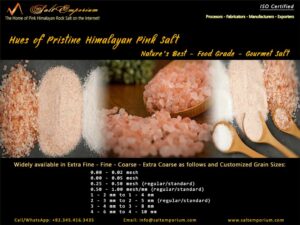 Hues of Pristine Himalayan Pink Salt