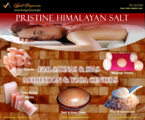 Himalayan Salt Products for Spas – Saunas & more…