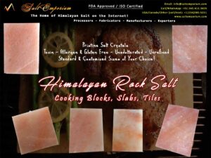 Himalayan Rock Salt – Cooking Blocks, Slabs, Tiles